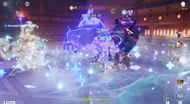 Razor's Ultimate inside Diona's AoE Burst (Image via Genshin Impact)